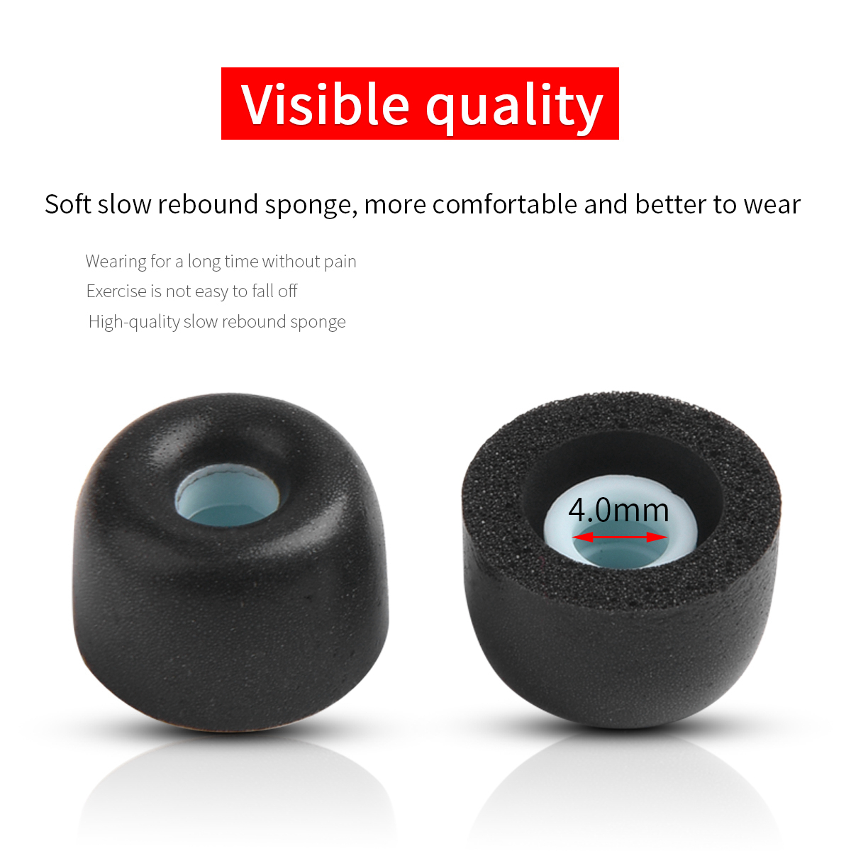 4PCS Memory Foam Ear Tips for - Anker Speaker Soundcore Boom 2 review and price