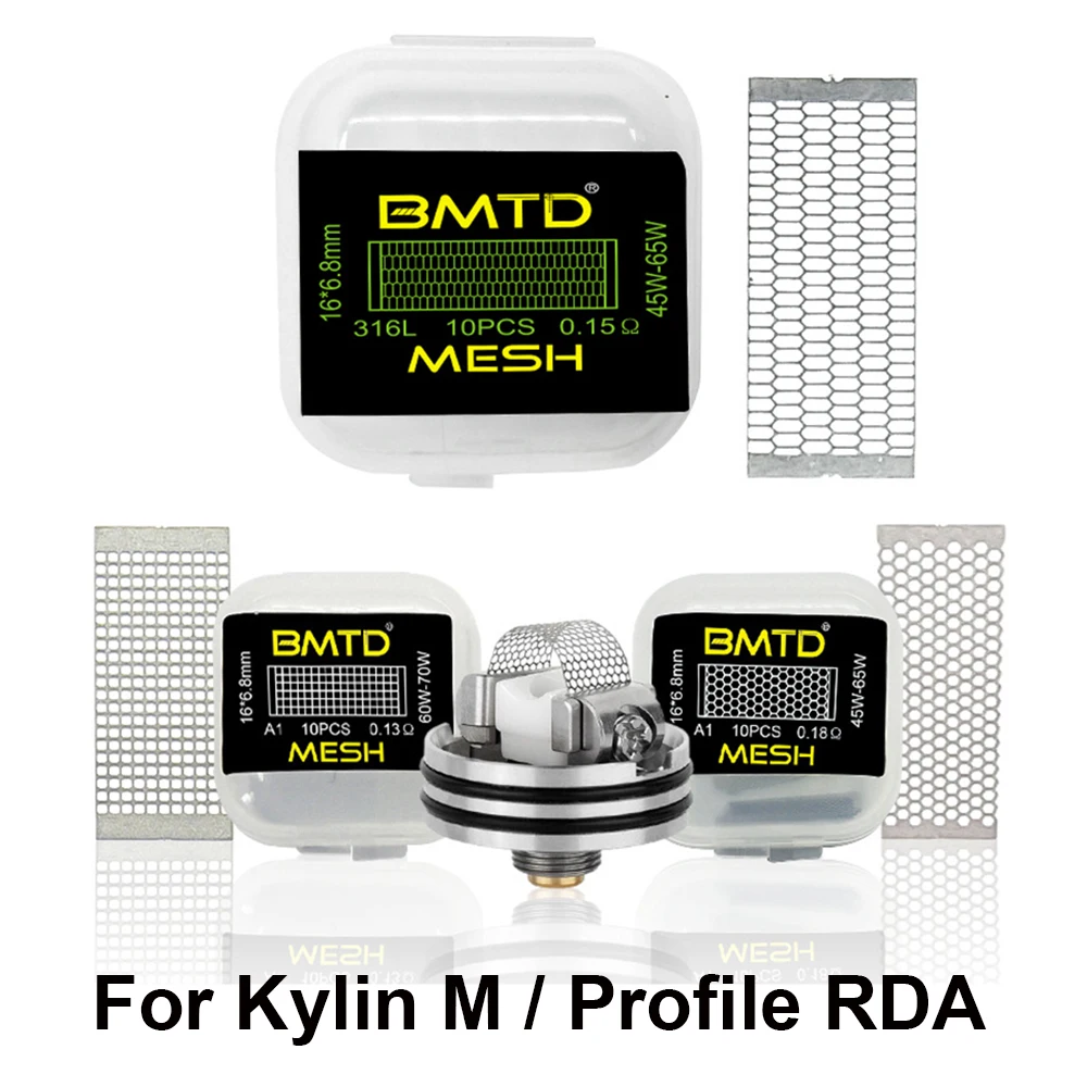 10pcs/box BMTD PreBuilt Coils - Stainless Wire Ss316 review and price